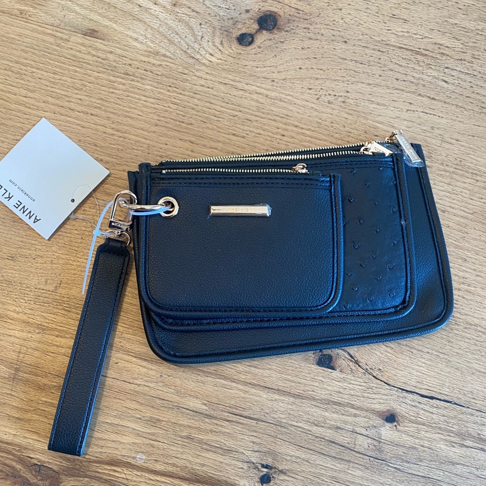 Anne Klein Elegant Black Wristlet Set of 3 Women’s NWT